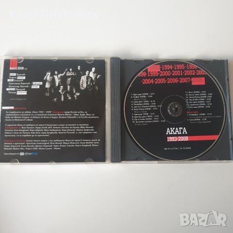 Akaga 1993-2008 cd, снимка 2 - CD дискове - 46248601