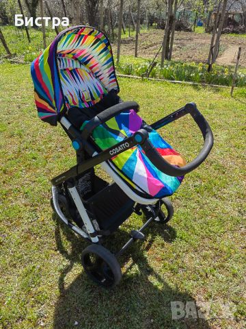 Детска количка Cosatto Giggle 2+ подарък шезлонг, снимка 7 - Детски колички - 45118696