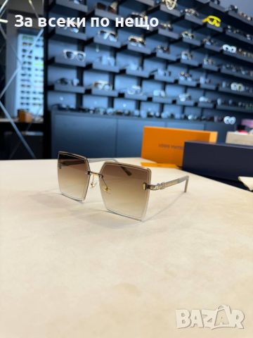 Слънчеви очила с UV400 защита с черен обикновен калъф Louis Vuitton Код D86 - Различни цветове, снимка 3 - Слънчеви и диоптрични очила - 46404762