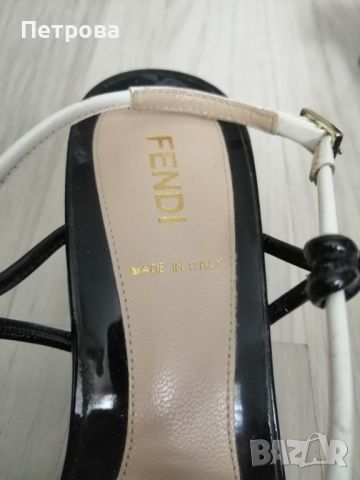 Fendi сандали 36.5 оригинал, снимка 5 - Сандали - 45872939