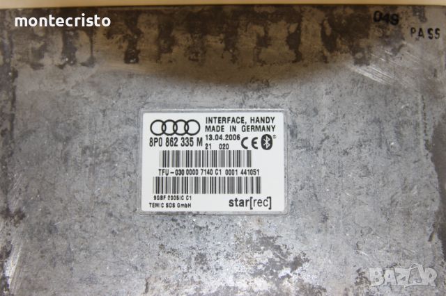 Bluetooth модул Audi A3 8P (2003-2008г.) 8P0862335M / 8P0 862 335 M, снимка 2 - Части - 46042618