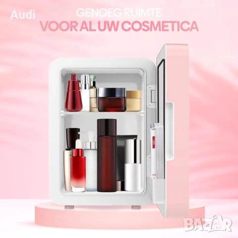 Мини хладилник OLVY с обем 4 литра за козметика, бебешка храна, мляко,храна,напитки, фреш, снимка 11 - Други - 53936233