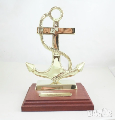 Корабна котва от плътен месинг., снимка 5 - Колекции - 54008482