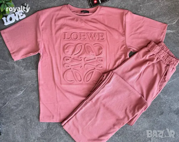 Loewe памучни дамски комплекти Различни цветове , снимка 5 - Комплекти - 49824664