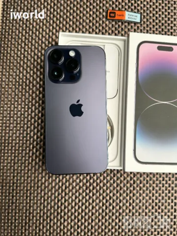 100% Батерия❗️iPhone 14 Pro ❗️Лизинг от 56лв/м ❗️128гб❗️ Deep Purple ❗️ лилав, снимка 3 - Apple iPhone - 47890903