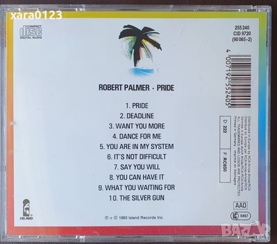 Robert Palmer – Pride, снимка 2 - CD дискове - 45602611