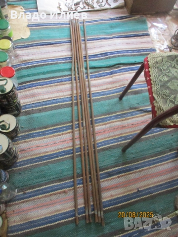 Метални пръчки /пръти/ 6 броя, снимка 3 - Железария - 37809212