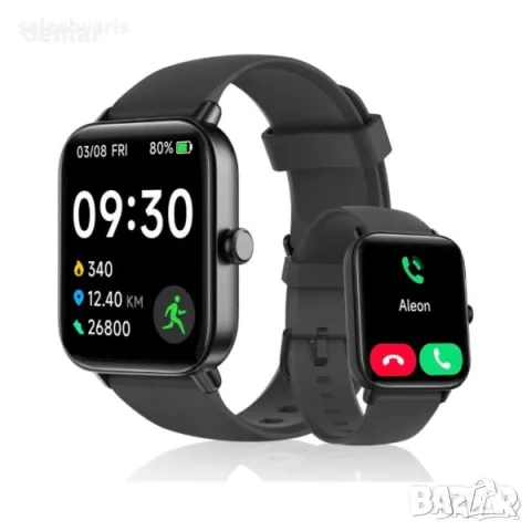 Смарт часовници с Alexa и Bluetooth: Спортни и водоустойчиви, снимка 2 - Смарт часовници - 49844091