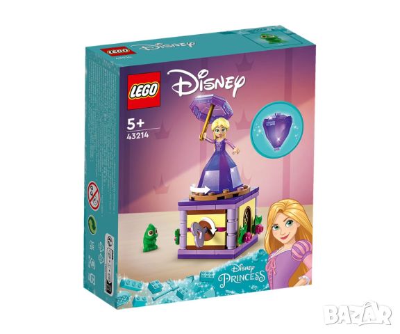 	LEGO® Disney Princess™ 43214 - Рапунцел се върти, снимка 1 - Конструктори - 45544198