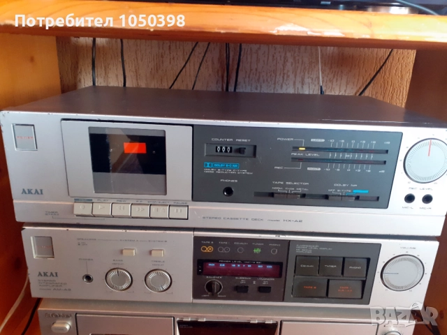 Дек AKAI HX-A2 Japan - Рядък японски-Идеален, снимка 2 - Декове - 51863514