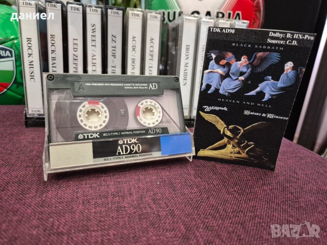 Аудио касети TDK и MAXEL с рок - Whitesnake, Led Zeppelin,Iron Maiden,AC/DC,Black Sabbath,Foreigner , снимка 11 - Аудио касети - 54164068