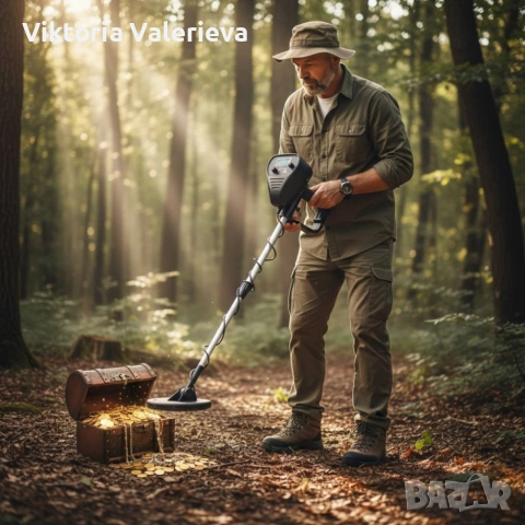 Водоустойчив металотърсач за злато, сребро, монети и съкровища K-1374.