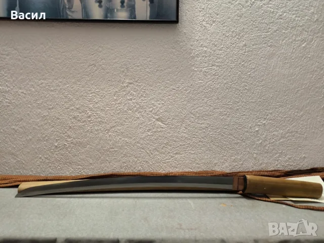 японски меч Katana Wakizashi с подпис, снимка 2 - Ножове - 49131869