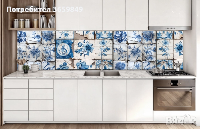 Гръб за кухня от 8 мм МДФ с принт, снимка 17 - Кухни - 50300047