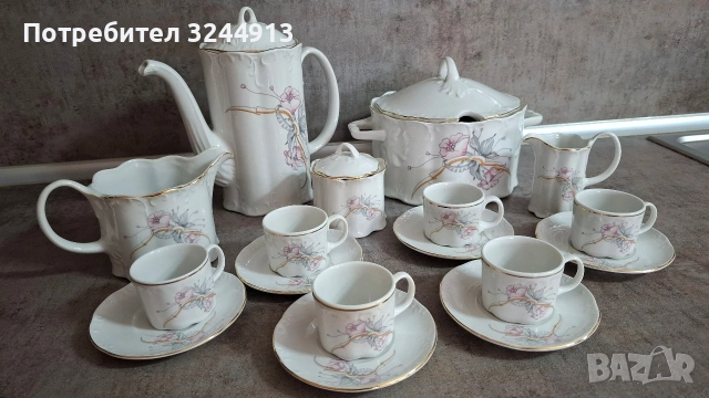 Порцеланов сервиз на завод ,,ДИАМАНТ'' РАЗГРАД , снимка 3 - Сервизи - 54154568