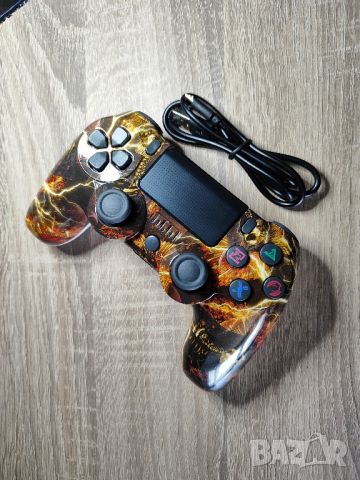 ПРОМО ! PlayStation 4 / PS4 Custom Style Безжичен джойстик / контролер !, снимка 3 - Аксесоари - 45370811