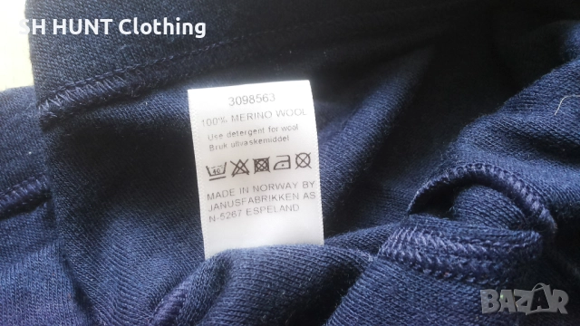 JANUS Thermo Underwear 100% Merino Wool размер 52 / L термо долница - 1727, снимка 10 - Екипировка - 52870372