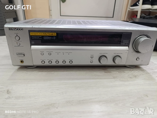 Ресийвър 5-канален KENWOOD ЦЯЛ ЗА ЧАСТИ!