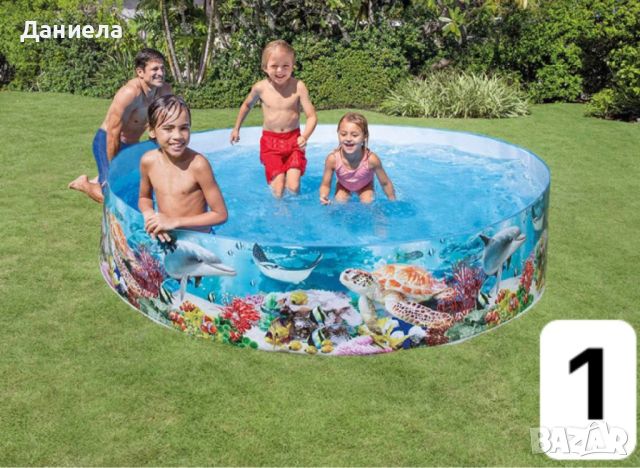 PVC Басейни Intex 58472NP за деца с уникални дизайни - За летните игри и забавления!, снимка 4 - Басейни и аксесоари - 45240935
