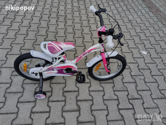 SPRINT Велосипед 16" ALICE бял, снимка 2 - Велосипеди - 53538391