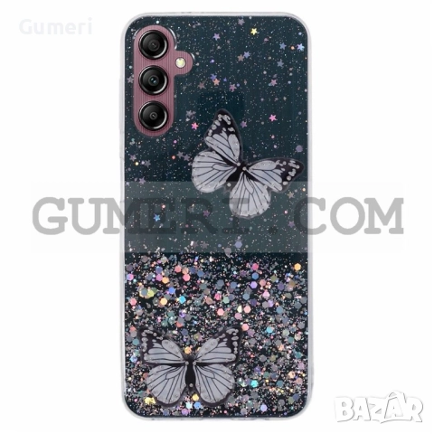 Samsung Galaxy A54 Силиконов Гръб с Пеперуди, снимка 5 - Калъфи, кейсове - 52174531
