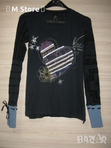 Desigual дамски пуловер S размер, снимка 2 - Блузи с дълъг ръкав и пуловери - 45210711