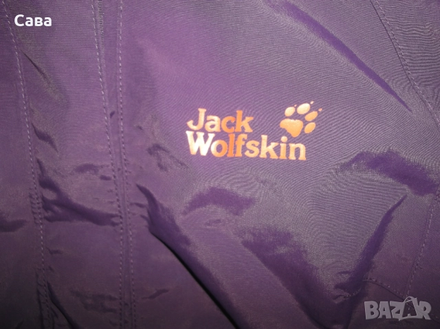 Якета пролет,есен JACK WOLFSKIN  дамски,М  /червено,лилаво/, снимка 9 - Якета - 49831756