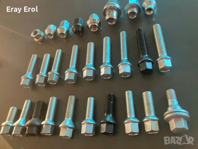 🔩 Нови Болтове и Гайки за ДЖАНТИ 🚗💨, снимка 2 - Аксесоари и консумативи - 51239771