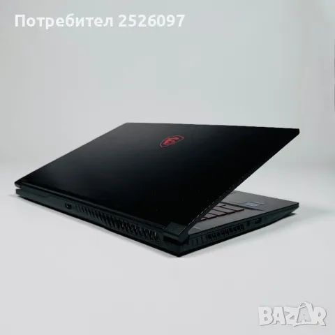 MSI Thin GF63/15,6” IPS 144Hz/i7-12650H/RTX 4060/32GB RAM/512GB NVMe, снимка 6 - Лаптопи за игри - 48826065