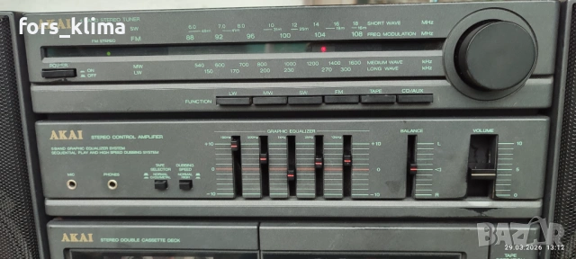 Akai Pj W59 Japan, снимка 5 - Радиокасетофони, транзистори - 54013899