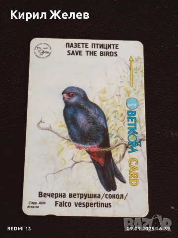 Три фонокарти МОБИКА, БУЛ ФОН, БЕТКОМ стари редки за КОЛЕКЦИЯ ДЕКОРАЦИЯ 23752, снимка 9 - Колекции - 51656071