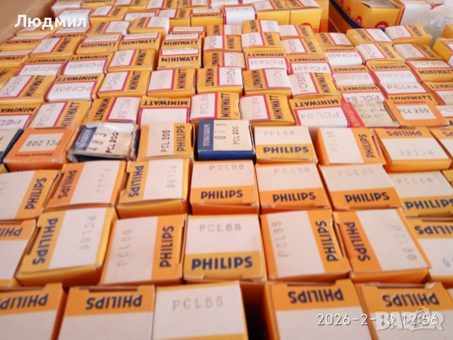 Продава радиолампи, снимка 4 - Ресийвъри, усилватели, смесителни пултове - 53268341