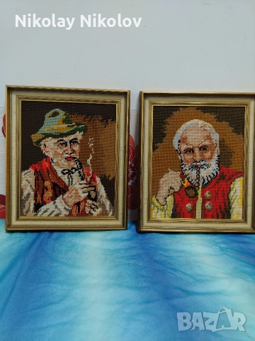 гоблени в рамки 37х30, снимка 9 - Картини - 53343802