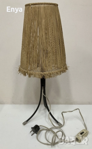 Нощна лампа от ковано желязо - ретро, винтидж стил