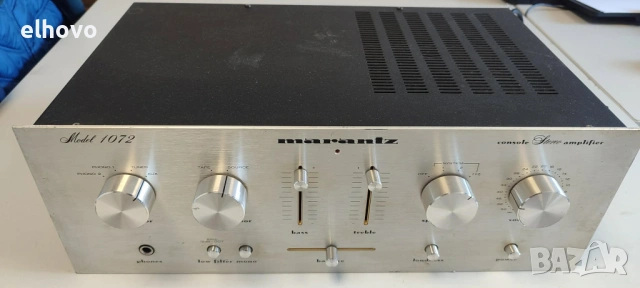 Стерео усилвател Marantz 1072#1, снимка 2 - Ресийвъри, усилватели, смесителни пултове - 53779704