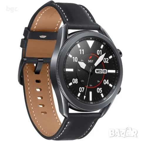 Нов Смарт Часовник smartwatch Samsung Galaxy Watch3, 45 мм, Black - 24 месеца пълна гара, снимка 1 - Смарт часовници - 48324451