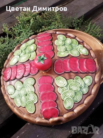 керамична цветна купа за приготвяне, ръчна изработка , снимка 9 - Прибори за хранене, готвене и сервиране - 54083949