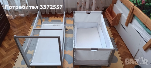 Бебешка кошара Snuz pod  white , снимка 4 - Мебели за детската стая - 52856204