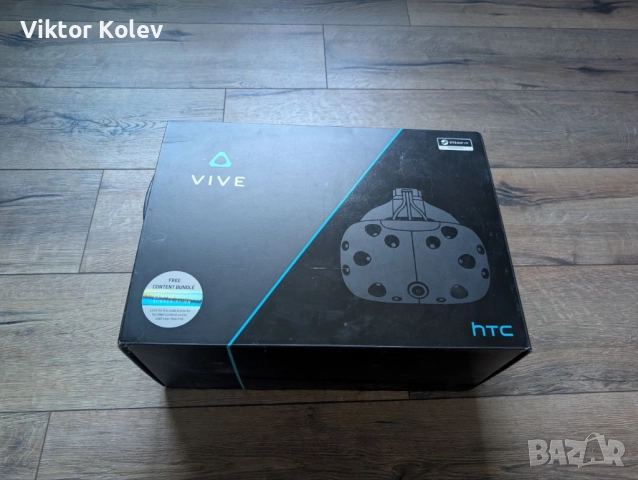 HTC Vive VR комплект – Пълен сет, работещ, употребяван, снимка 7 - Аксесоари - 52709067