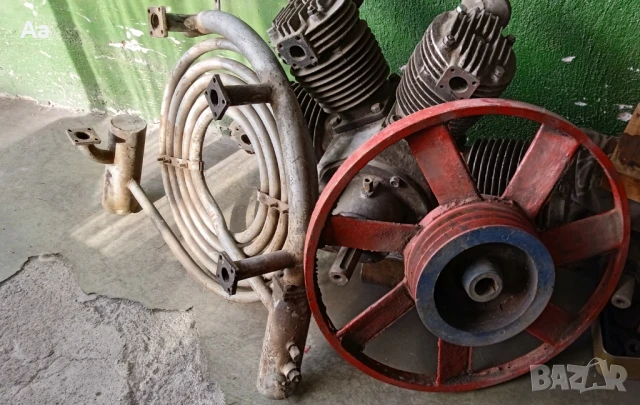 Българска компресорна глава УК-100 договаряне, снимка 2 - Други машини и части - 50492917