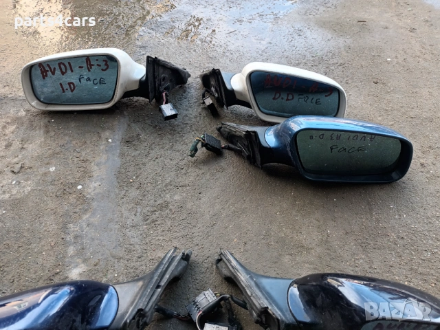 ляво и дясно огледало за ауди а3 8л преди фейслифт и фейслифт AUDI A3 8L, снимка 3 - Части - 49251284
