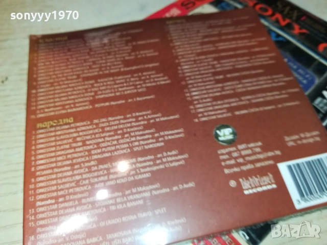 СРЪБСКА ДУХОВА МУЗИКА-3 ЦД 0910251643, снимка 2 - CD дискове - 52000009