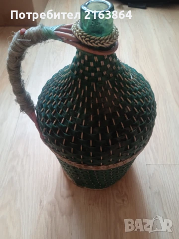 Стара дамаджана 8 литра, снимка 2 - Буркани, бутилки и капачки - 50860981