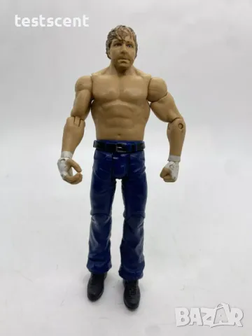 Екшън фигура WWE Jon Moxley Dean Ambrose Дийн Амброуз Basic Wrestlemania играчка WWE AEW, снимка 3 - Фигурки - 48240513