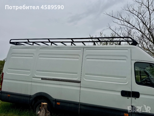 Багажник UGEFA + стълба за бус Iveco Daily MAXXII база, снимка 6 - Части - 54272082