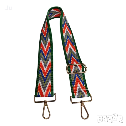 Дръжка за чанта, текстилни дръжки за чанти, Шарени дръжки за чанти, Дълги дръжки за чанти , снимка 8 - Чанти - 33412069