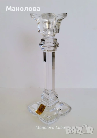 Кристален свещник Nachtmann., снимка 2 - Други ценни предмети - 54142267