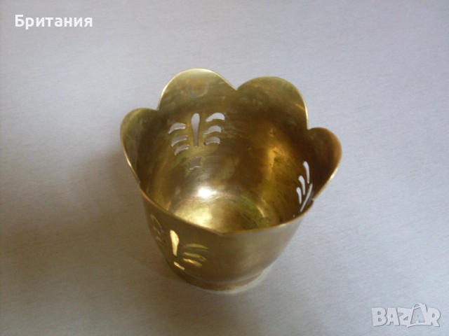 Бронзова свещник., снимка 7 - Декорация за дома - 52921211