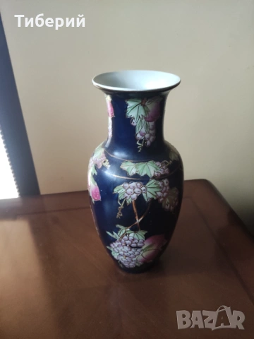 Порцеланова ваза голяма Satsuma, снимка 6 - Вази - 52071077