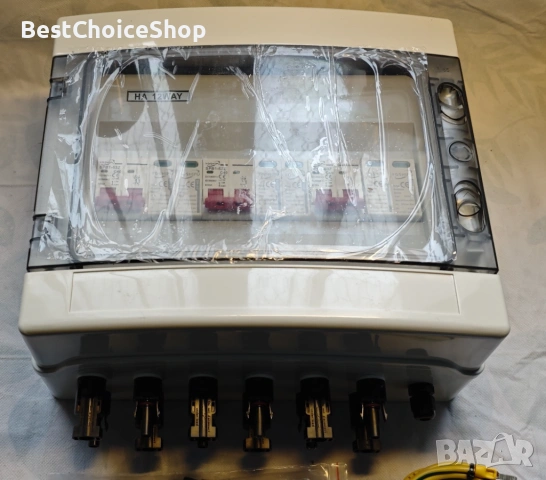PV Фотоволтаична Защита от пренапрежение 3вх. 3 изхода DC прекъсвач – 1000V DC, 25A, IP65, снимка 5 - Друга електроника - 53506392
